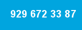 929 672 33 87 929 672 33 87